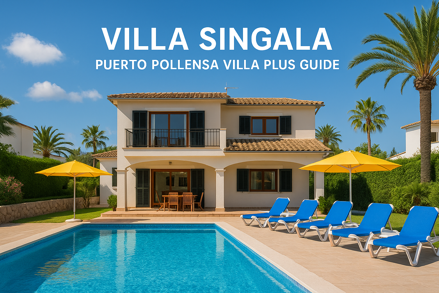 Villa Singala Puerto Pollensa Villa Plus