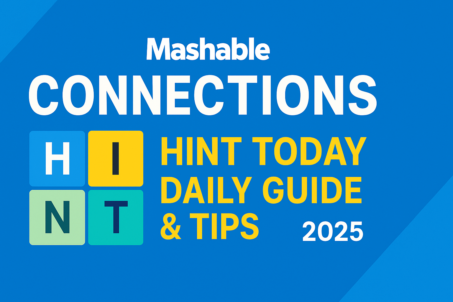Mashable Connections Hint Today
